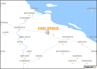 map of Kholopovo