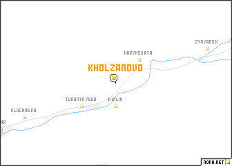 map of Kholzanovo