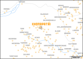 map of Khona Patai