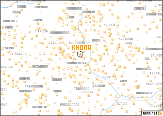 map of Khona