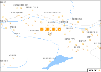 map of Khonchiori