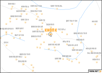 map of Khonk