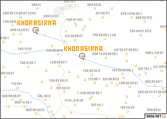 map of Khora-Sirma