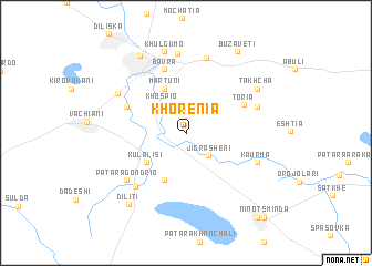 map of Khorenia