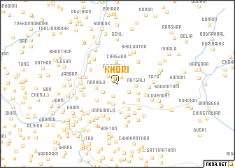 map of Khori