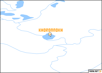 map of Khoronnokh