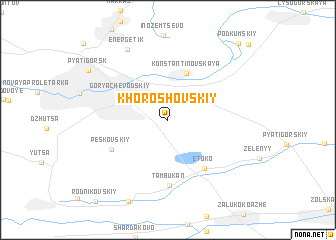map of Khoroshovskiy