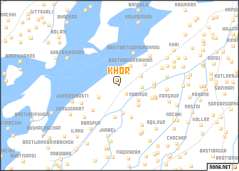 map of Khor