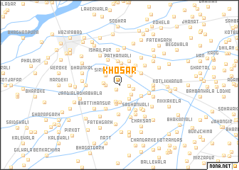 map of Khosar