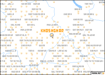 map of Khoshghar