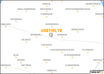 map of Khotimlya