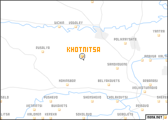 map of Khotnitsa