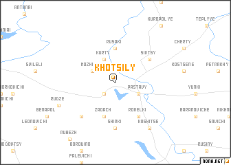 map of Khotsily