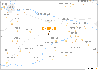 map of Khovle