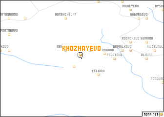 map of Khozhayevo