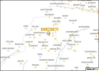 map of Khozuet\