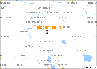 map of Khramenkovo