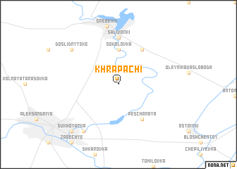 map of Khrapachi