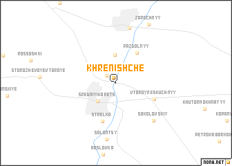 map of Khrenishche