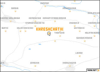 map of Khreshchatik