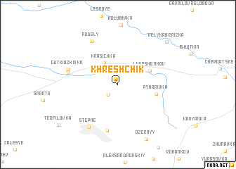 map of Khreshchik