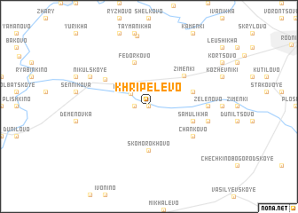 map of Khripelëvo