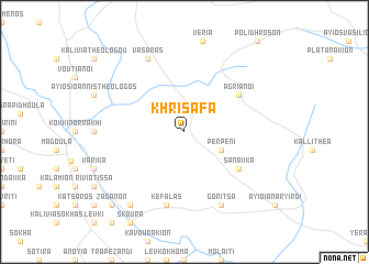 map of Khrísafa