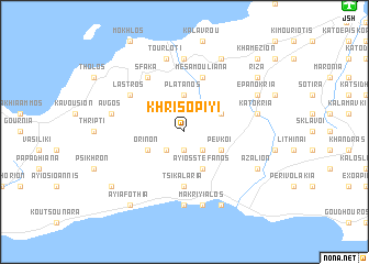 map of Khrisopiyí