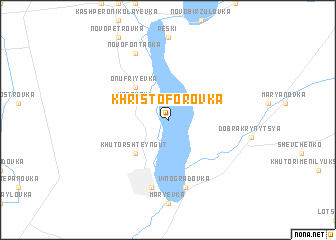 map of Khristoforovka