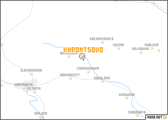 map of Khromtsovo