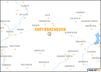 map of Khryashchëvka