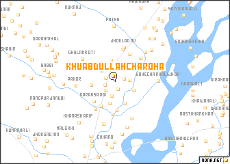 map of Khu Abdullah Charoha