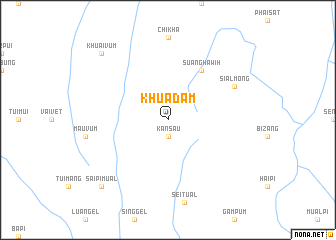 map of Khuadam