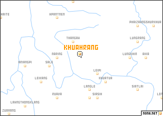 map of Khuahrang