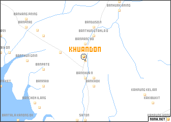 map of Khuan Don