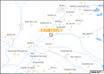 map of Khub”yarly