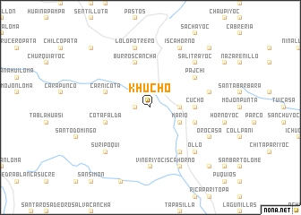 map of Khucho