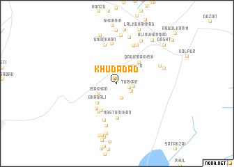 map of Khudādād