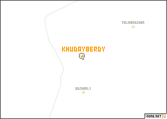 map of Khudayberdy