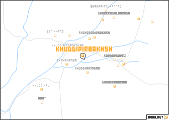 map of Khuddi Pīr Bakhsh