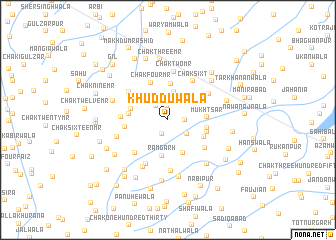 map of Khuddūwāla