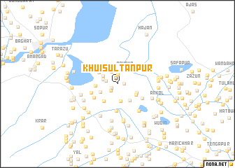 map of Khūi Sultānpur