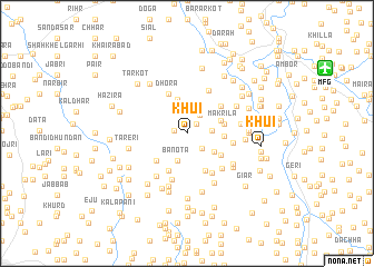 map of Khui