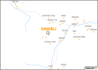 map of Khukali