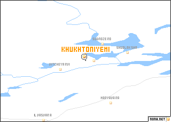 map of Khukhtoniyemi