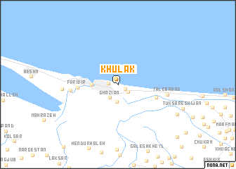 map of Khūlak