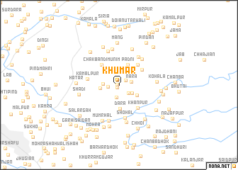 map of Khumār