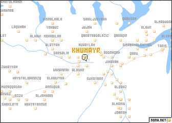 map of Khumayr