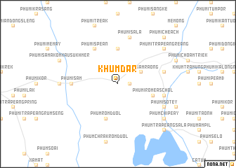 map of Khŭm Dar