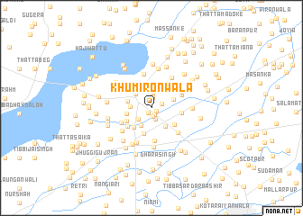 map of Khu Mironwāla